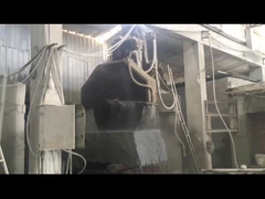 Hydraulische Einarm-Mehrblatt-Blockschneidemaschine Vier Säulenstruktur