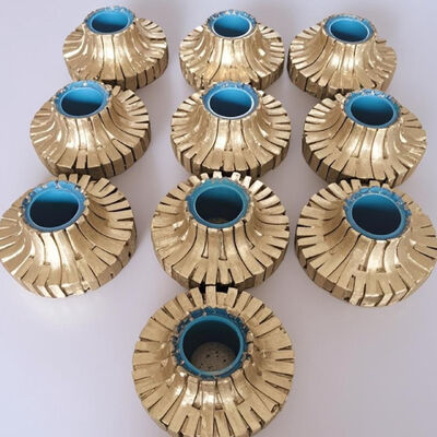 Sinterte Diamantsegmentierte Randschleifmaschine 150 mm 350 mm für Granit